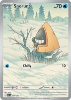 Snorunt – Illustration Rare – 227/217 – Inglés