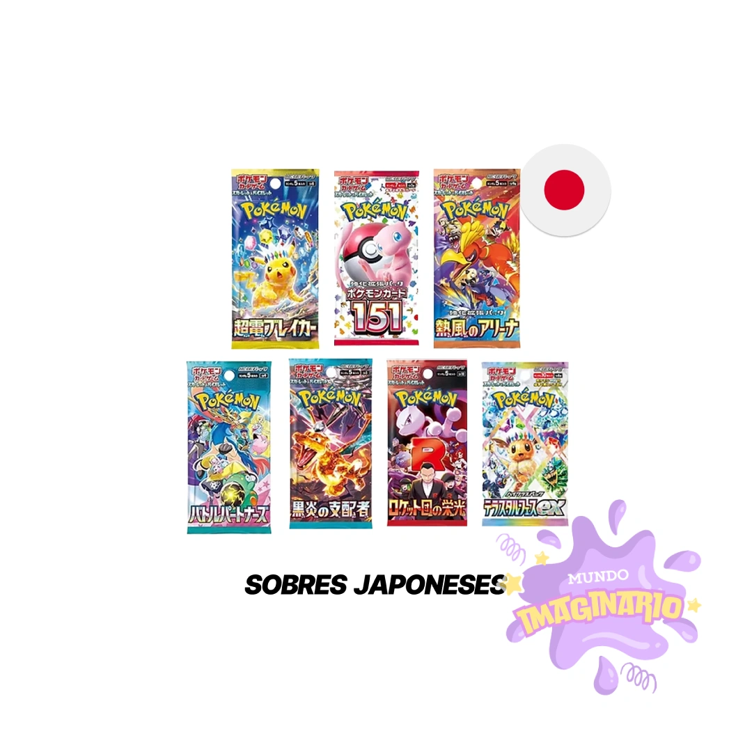 Sobres Pokemon Japones