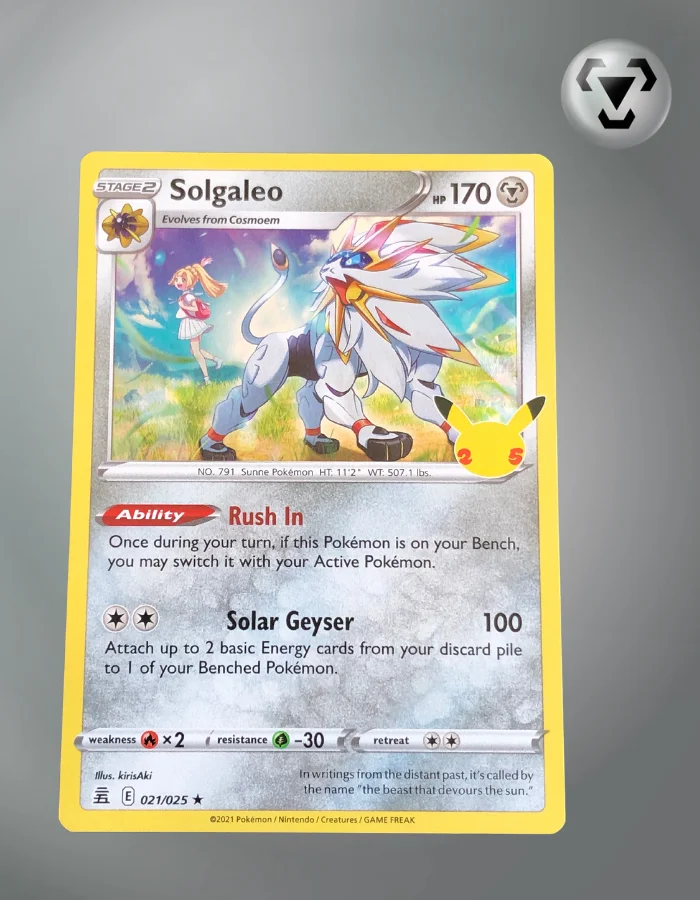 Solgaleo Celebrations 021/025