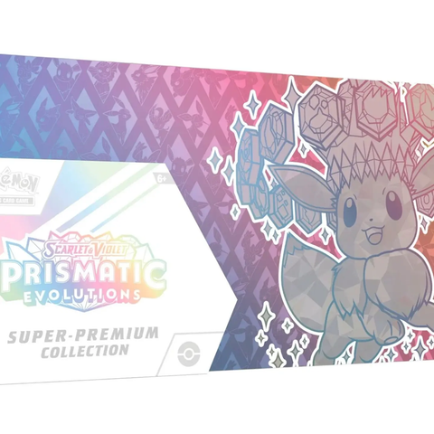 CASE X 4 – Prismatic Evolutions – Super Premium Collection – INGLES