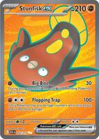 Stunfisk ex – Ultra Rare – 252/217 – Inglés