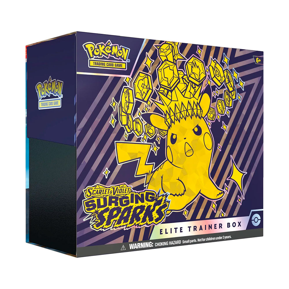 Surging Sparks – Elite Trainer Box – Inglés