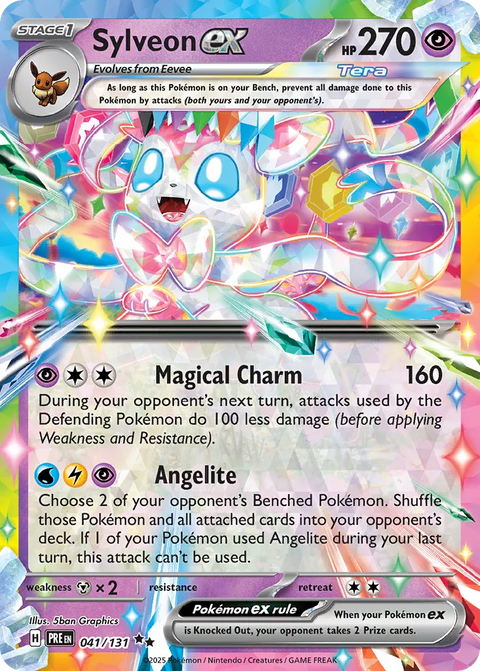 Sylveon ex - 041/131 - Double Rare
