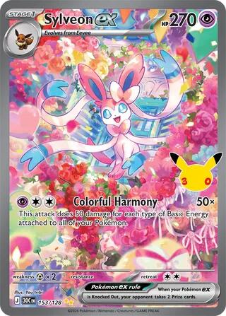 Sylveon EX – 153/128 – Special Illustration Rare – Español