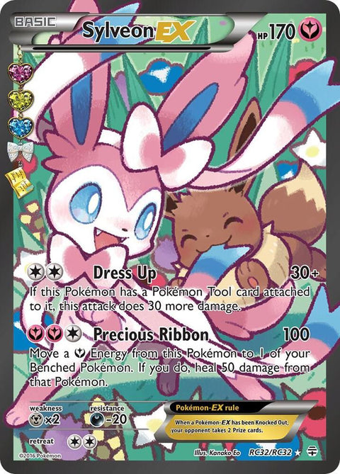 Sylveon-EX - RC32/RC32 - Rare Ultra (Inglés Foil NM)