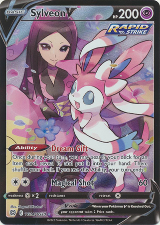 Sylveon V – TG14/TG30 – Ultra Rare – Inglés