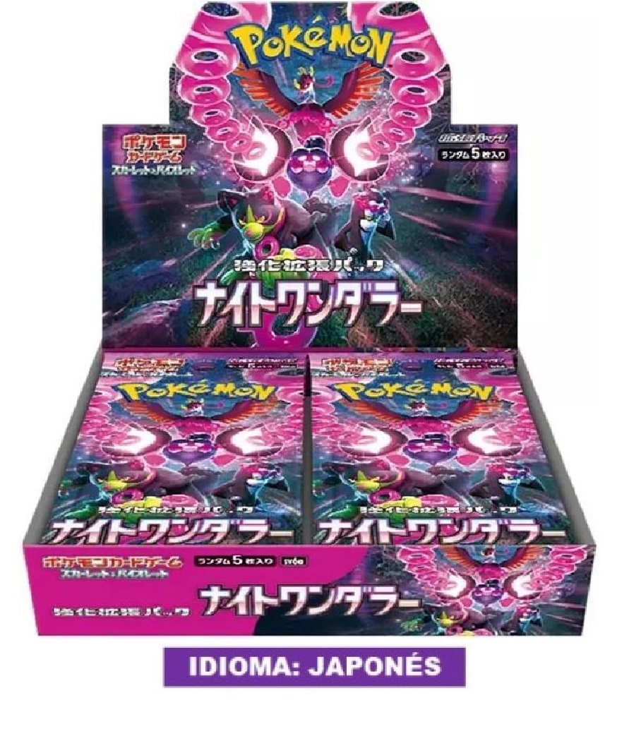 (TCG) – Caja de 30 sobres Pokemon – Night Wanderer – (sv6a) – JAP