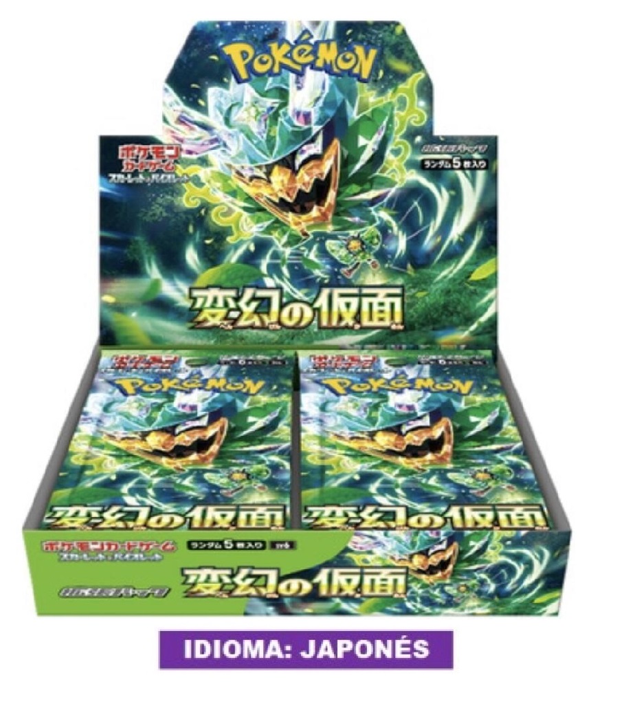 (TCG) – Caja de 30 sobres Pokemon – Transformation Mask – (sv6) – JAP