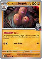 Team Rocket's Dugtrio - 101/217 - Uncommon