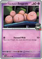 Team Rocket’s  exeggcute – Common – 077/217 – Inglés
