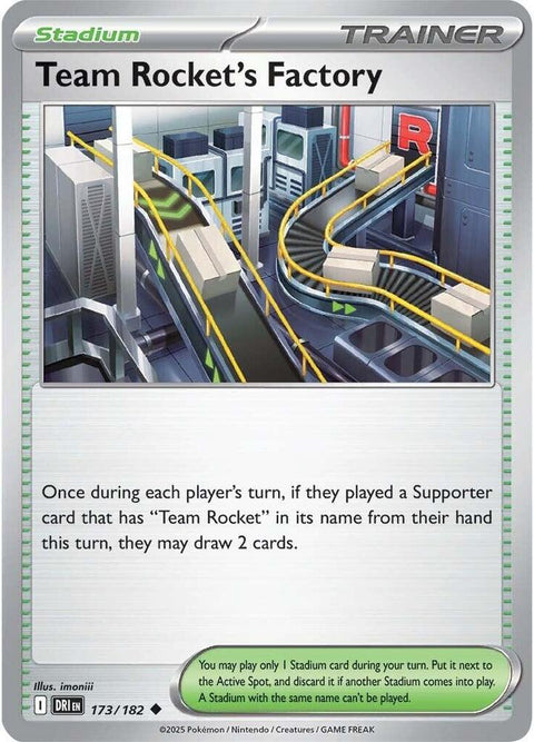 Team Rocket's Factory - 173/182 - Uncommon (Español NM)