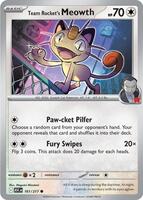 Team Rocket’s Meowth – Common – 161/217 – Inglés