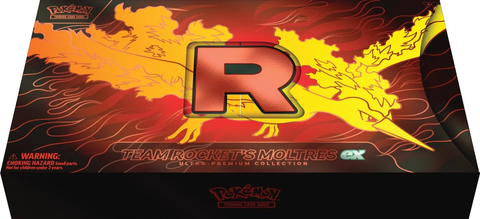 Pokémon: Team Rocket’s Moltres ex Ultra Premium Collection (UPC) – Inglés
