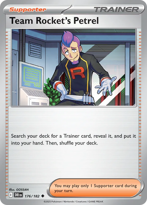 Team Rocket’s Petrel – 176/182 – Uncommon