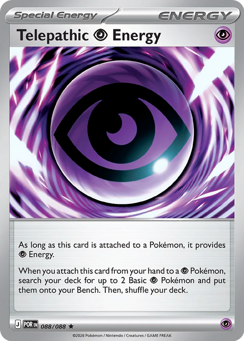 Telepathic Psychic Energy - 088/088 - Rare