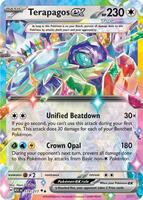 Terapagos ex – Double Rare – 179/217 – Inglés