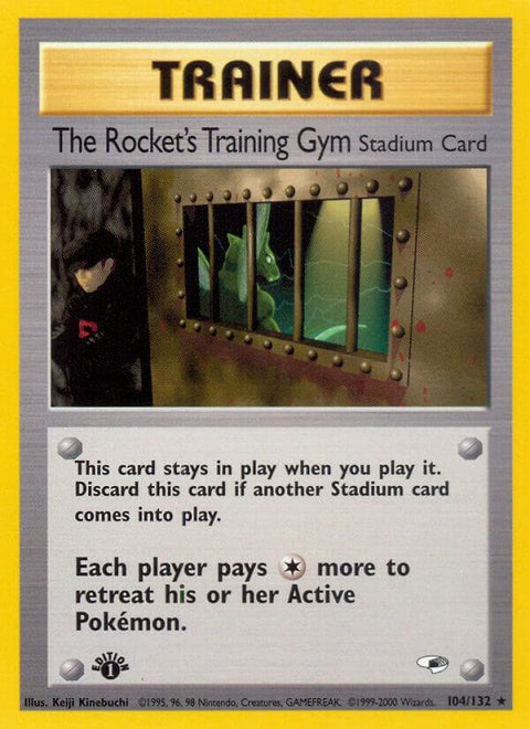 The Rocket's Training Gym - 104/132 - Rare