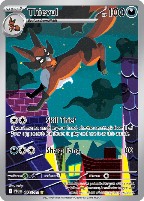 Thievul - 092/084 - Illustration Rare