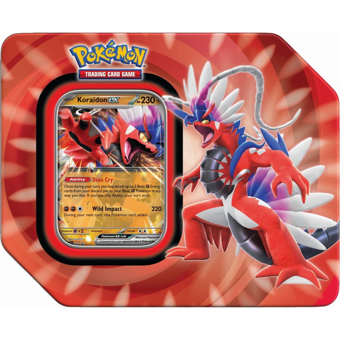 Tin Koraidon EX Paldea Legends INGLES