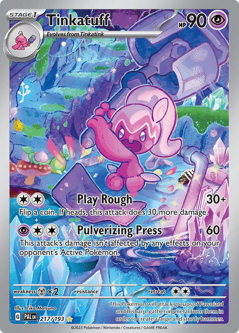 Tinkatuff - 217/193 - Illustration Rare (Inglés Foil NM)