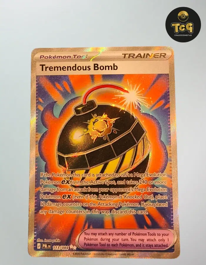 Tremendous Bomb 113/084 Pitch Black
