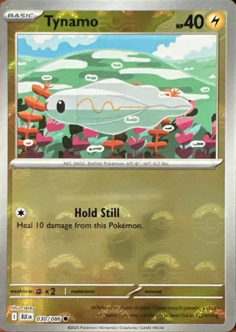 Tynamo (Poke Ball Pattern) - 030/086 Black Bolt