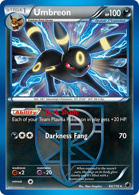 Umbreon - 64/116 - Rare Holo