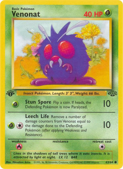 Venonat - 63/64 - Common