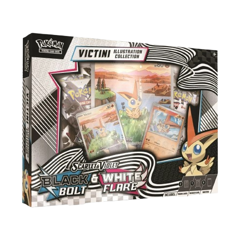 Victini Illustration Collection Scarlet & Violet Black Bolt White Flare