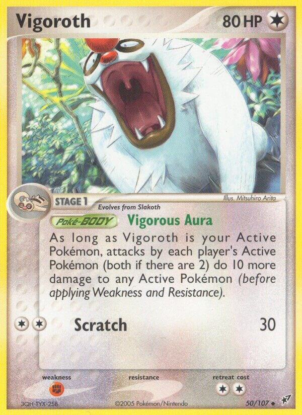 Vigoroth – 12/109 – Uncommon Reverse Holo (Moderately Played)