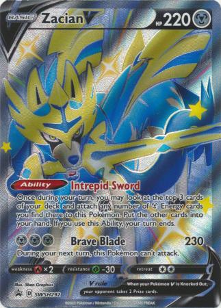 Zacian V – SWSH292 – Shiny Promo – Inglés